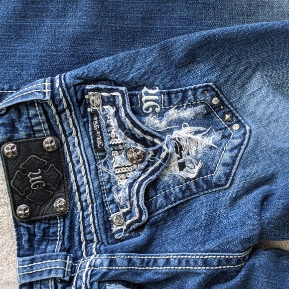 Miss Me Sequin Jeans - Picture 6 of 8